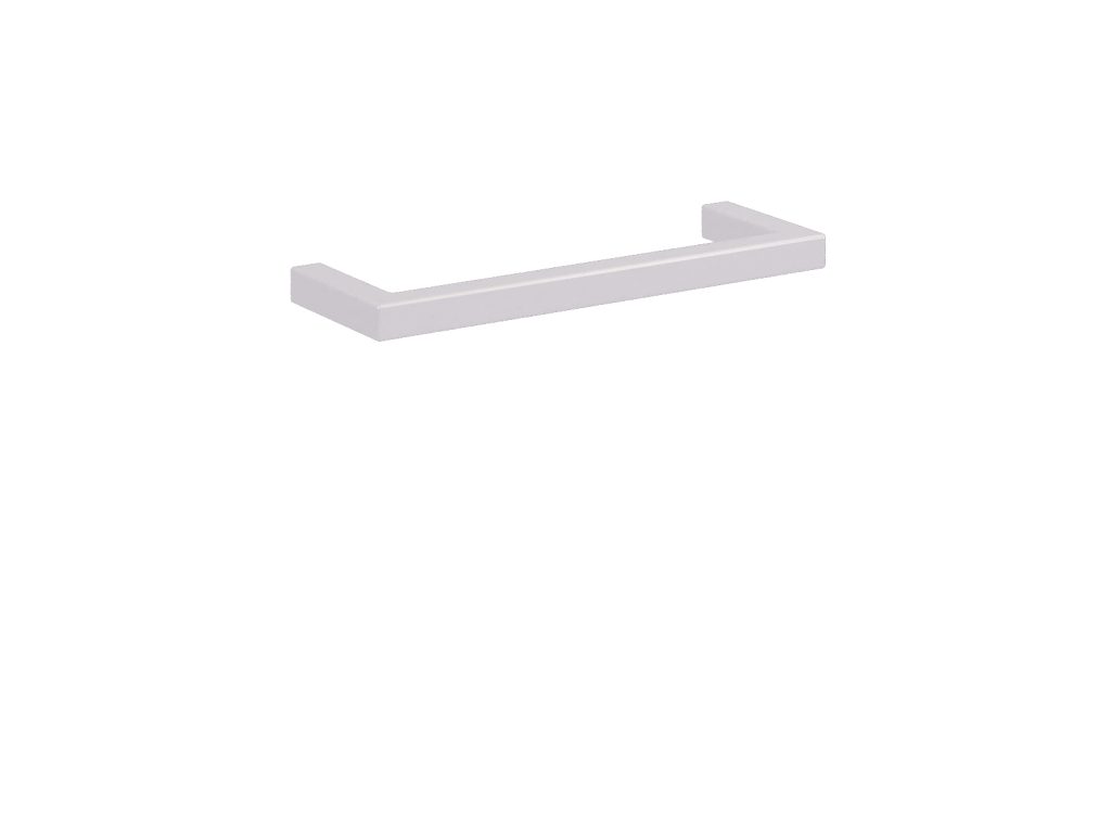 Wieszak na ręczniki ścienny pojedynczy stal nierdzewna chrom XS - obrazek 2