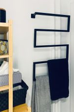 Wieszak na ręczniki ścienny loftowy Long S - obrazek 4