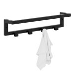 Wieszak na ręczniki ścienny z zawieszkami S