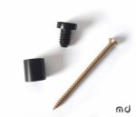 Cytat dekoracja metalowa Niczego w życiu DES065 39 cm - obrazek 3