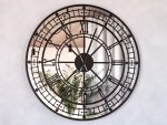 Zegar z lustrem ścienny metalowy Big Ben 100 cm - obrazek 4