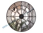 Zegar z lustrem ścienny metalowy Big Ben 60 cm - obrazek 3