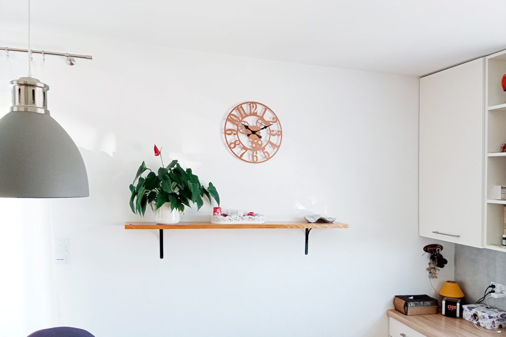 Zegar ścienny metalowy Tryby II 40 cm - obrazek 2