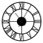 Zegar metalowy Roma loft 60 cm