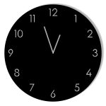 Zegar metalowy Classic 50 cm