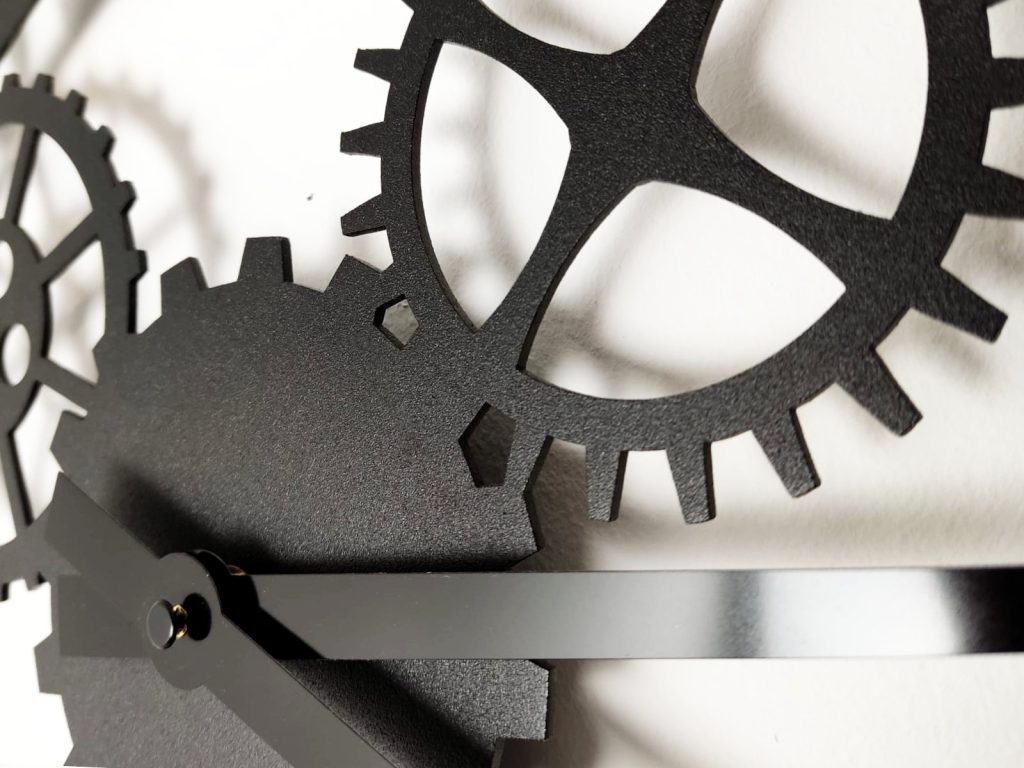 Zegar ścienny metalowy Tryby II 50 cm - obrazek 5