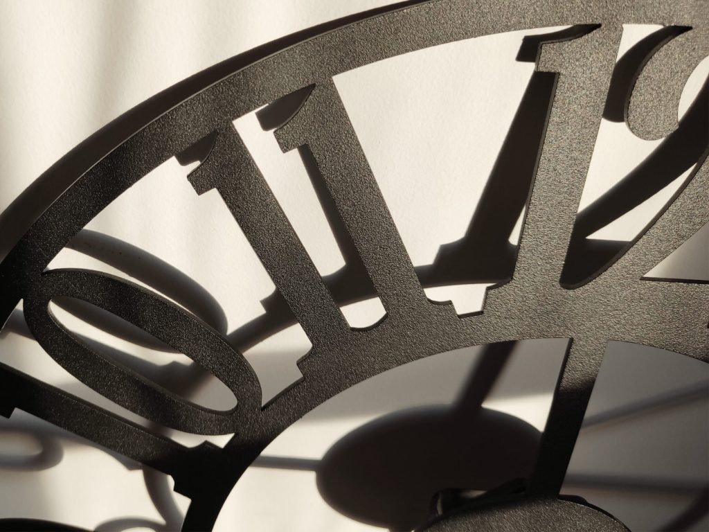 Zegar ścienny metalowy Roma II 60 cm - obrazek 6