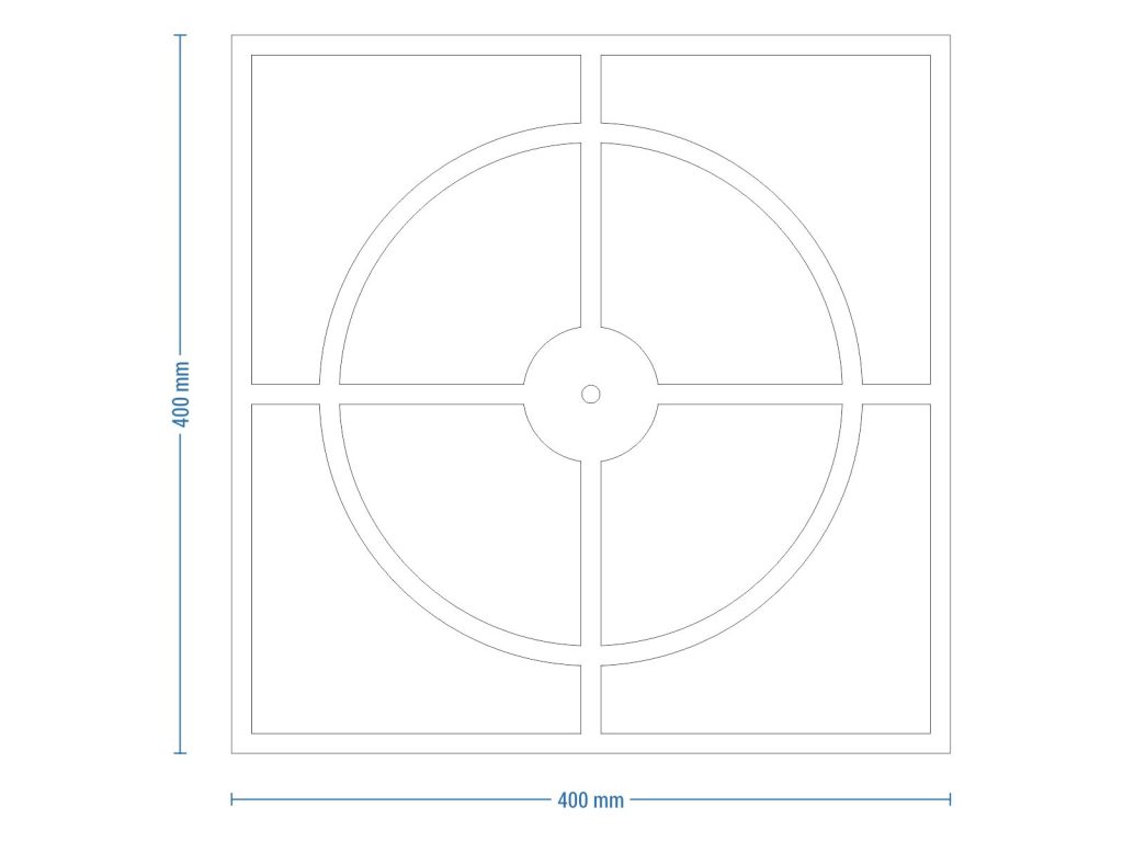 Zegar ścienny Simple 40 cm - obrazek 5