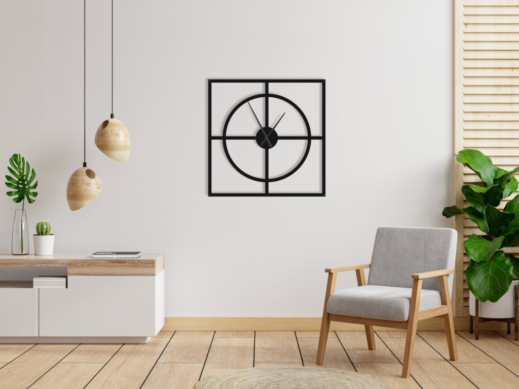 Zegar ścienny Simple 70 cm - obrazek 2